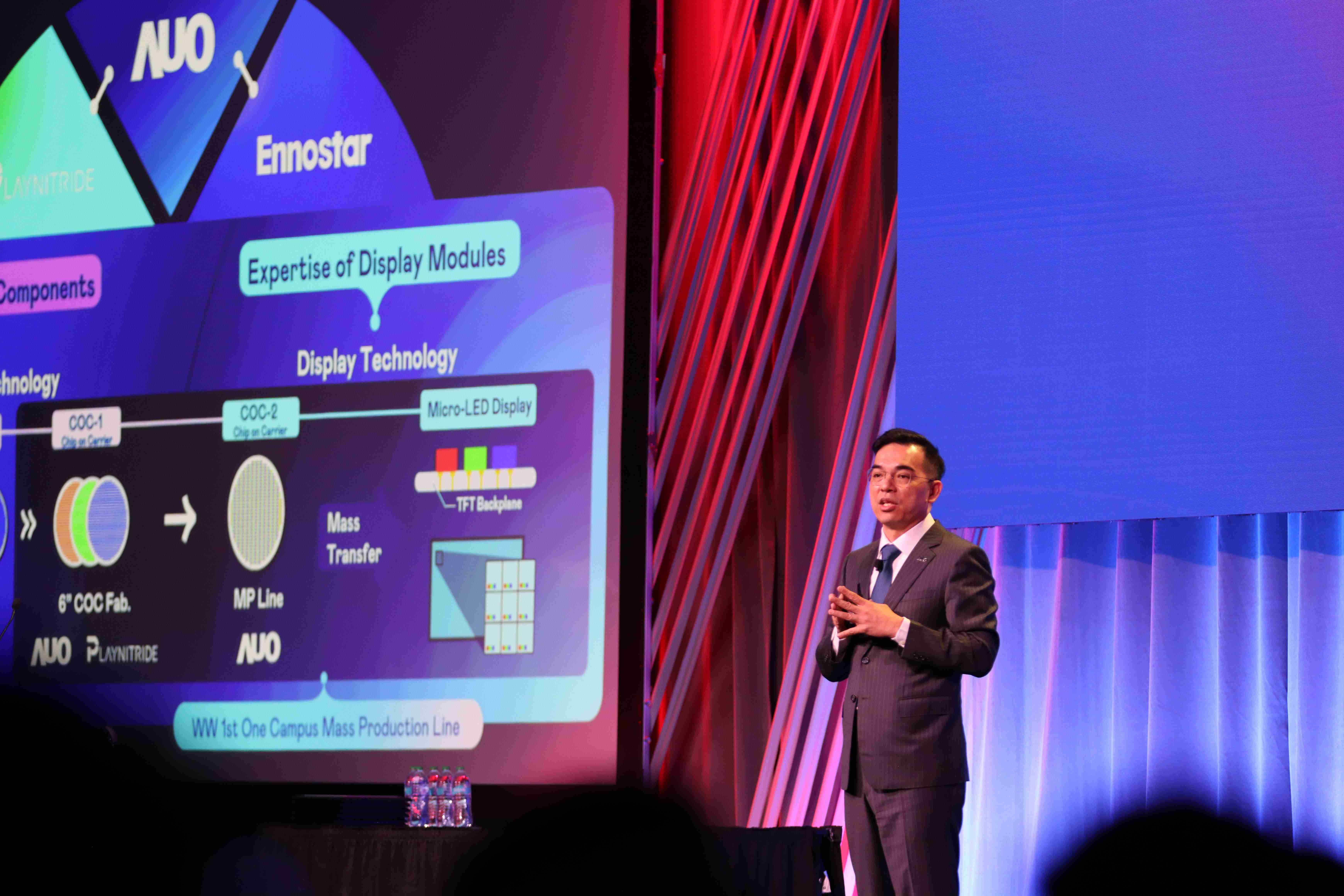 2025 SID显示周登场，，，，PG国际光电执行长暨总经理柯富仁博士以〝Redefining Displays: Inspiring New Possibilities〞发表主题演说，，，带领PG国际以智能显示解决方案先驱，，，，透过AI赋能，，，，重塑显示的视觉创新体验